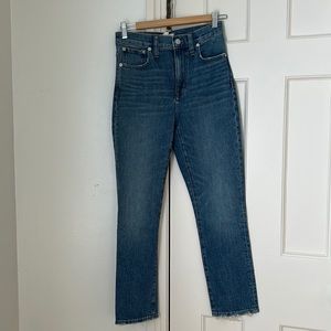 Madewell High Rise Slim Crop Boyjean